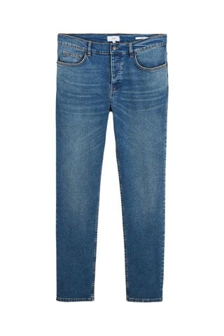 Jeans straight - Blauw - Lengte 34