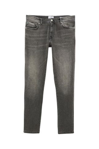 Jeans tapered model - Donkergrijs - Lengte 30