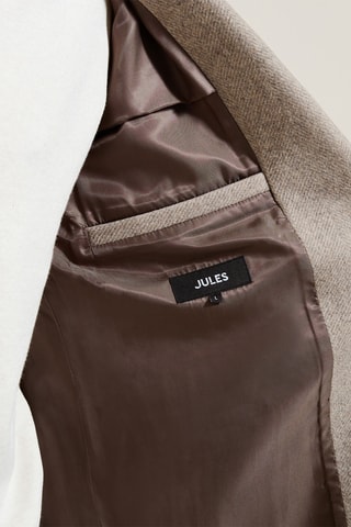 Wollen Jas - Gemêleerd Beige