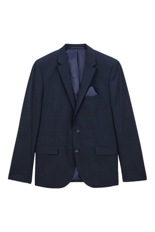 Casaco slim - Azul-marinho