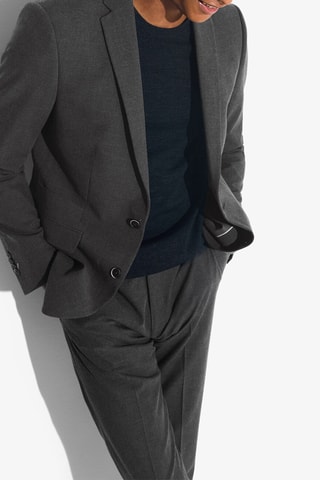 Jasje Slim Fit - Donkergrijs