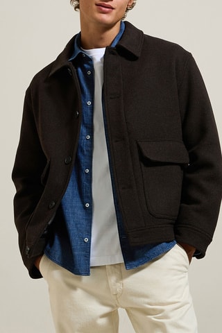 Wollen Jasje - Bruin