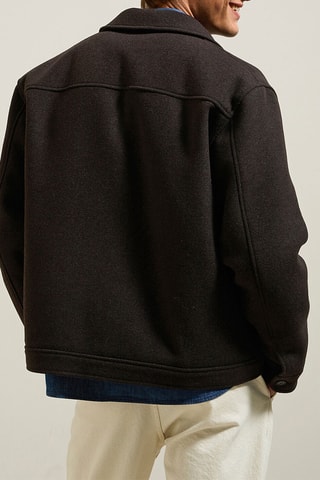 Wollen Jasje - Bruin