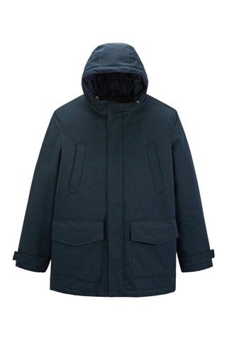 Parka met Capuchon - Donkerblauw