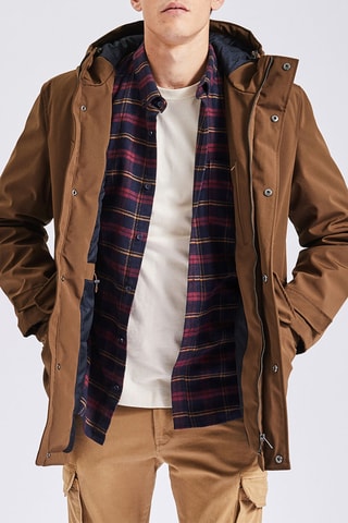 Parka met Capuchon - Camel