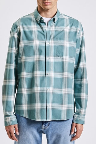 Overhemd Regular - Groen