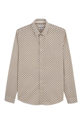 Overhemd Slim Fit - Beige