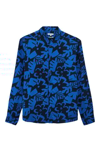 Overhemd Regular Fit Marineblauw