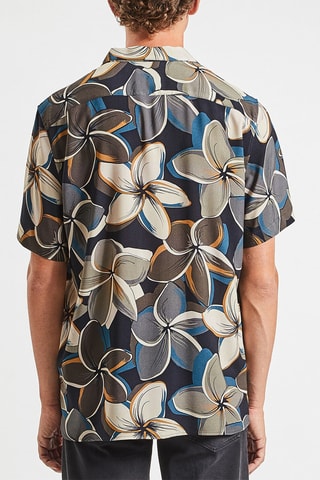 Overhemd Regular Fit - Marineblauw en Donkergrijs