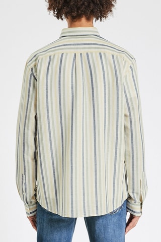 Linnen Overhemd Regular Fit - Beige