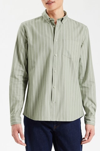 Overhemd Slim Fit - Lichtgroen