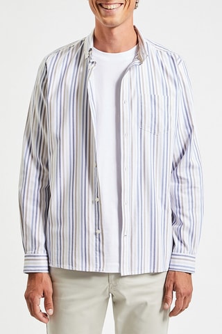 Biologisch Katoenen Overhemd Slim Fit - Wit