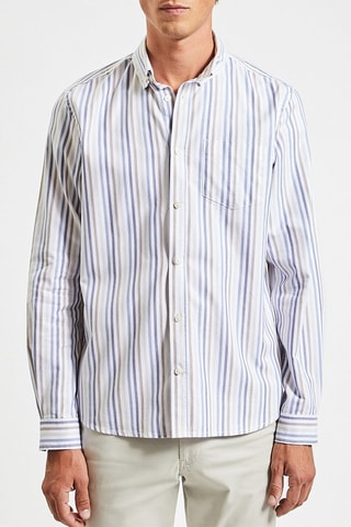 Biologisch Katoenen Overhemd Slim Fit - Wit