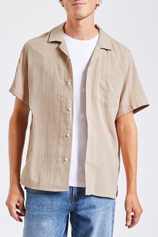 Overhemd Regular Fit - Beige