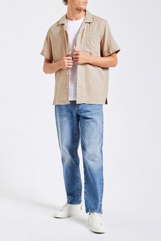 Overhemd Regular Fit - Beige