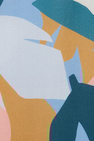 Overhemd Regular Fit - Blauw en Geel