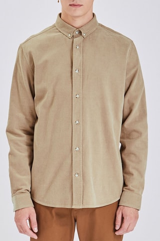 Overhemd Regular Fit - Beige