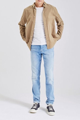 Overhemd Regular Fit - Beige