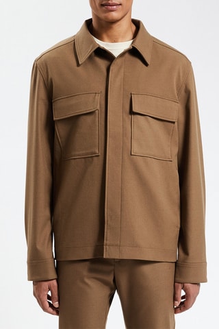 Overhemd Regular Fit - Camel