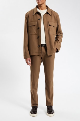 Overhemd Regular Fit - Camel