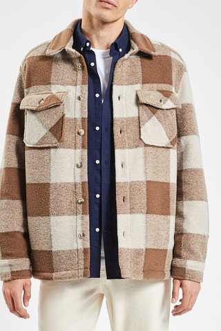 Overhemd Regular Fit - Camel