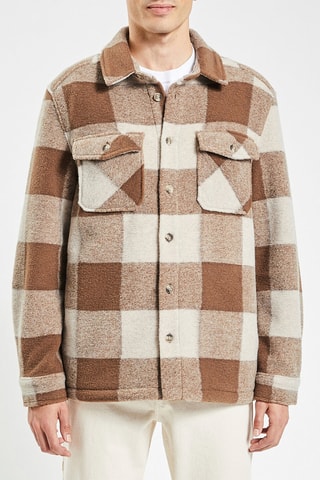 Overhemd Regular Fit - Camel