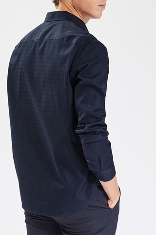 Overhemd Slim Fit - Blauw