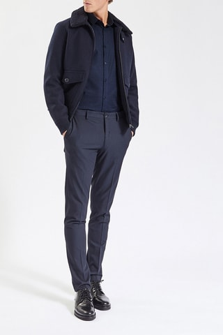 Overhemd Slim Fit - Blauw
