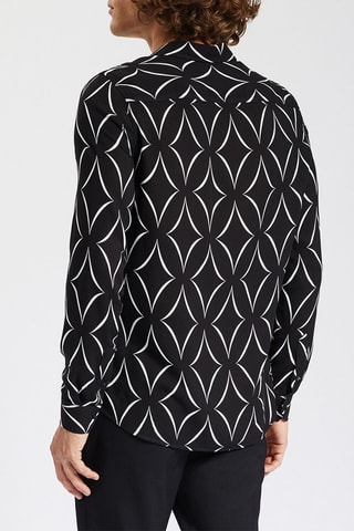 Overhemd Slim Fit - Zwart