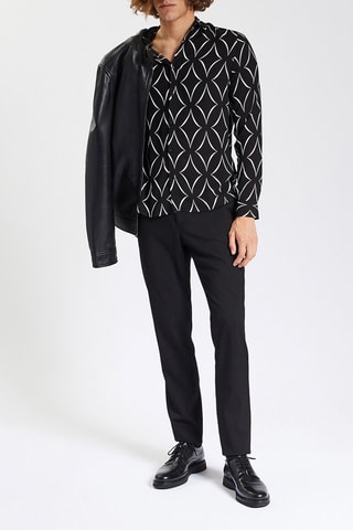 Overhemd Slim Fit - Zwart