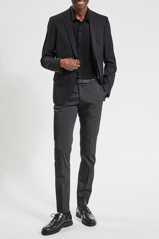 Overhemd Slim Fit Model Zwart