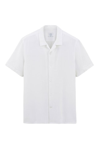 Geweven Overhemd - Beige