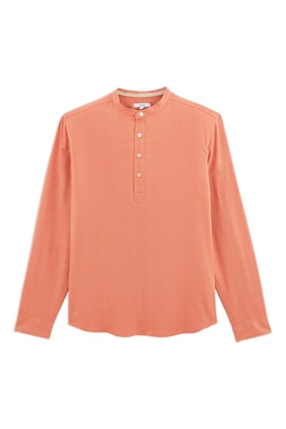 Overhemd Regular - Perzikkleurig