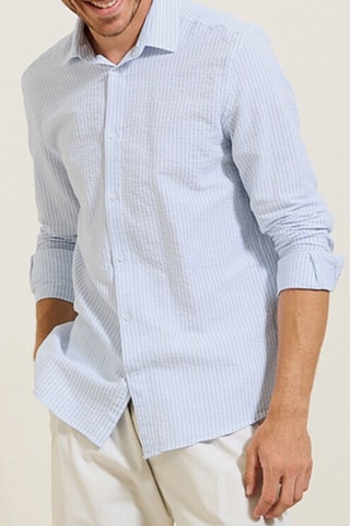 Overhemd Regular Fit - Hemelsblauw