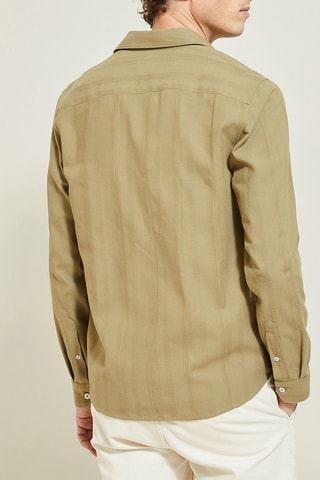 Overhemd Regular Fit - Kaki