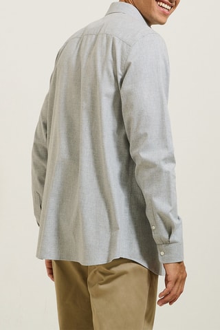 Overhemd Slim Fit - Grijs