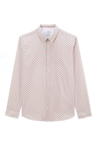 Overhemd Slim Fit - Bruin