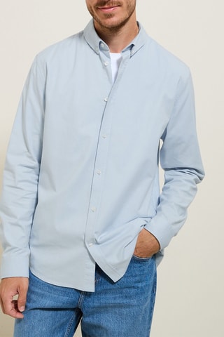 Overhemd Regular Fit - Hemelsblauw