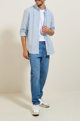 Overhemd Regular Fit - Hemelsblauw