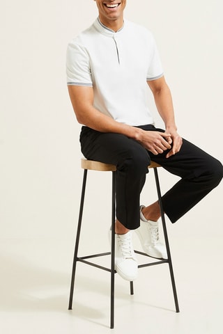 Polo Slim Fit - Ecru