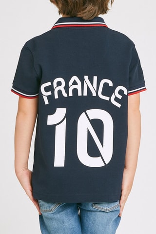 Polo Regular Fit UEFA Euro 2020 - Marineblauw