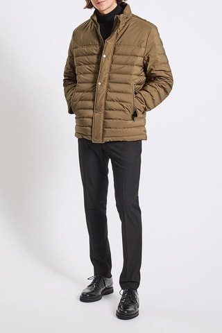 Gewatteerde Jas - Camel