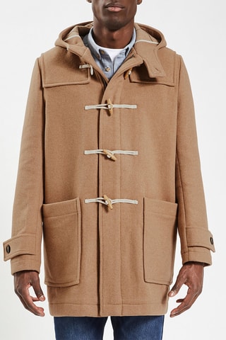 Wollen Dufflecoat - Bruin