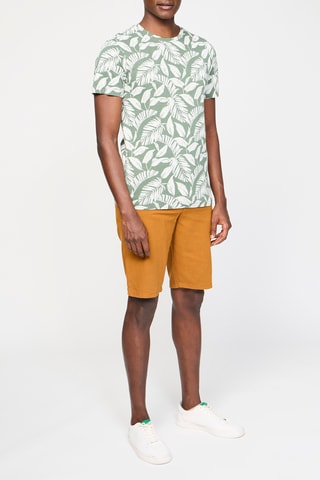 T-shirt Groen en Wit