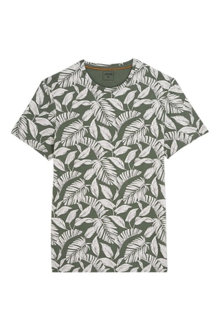 T-shirt Groen en Wit