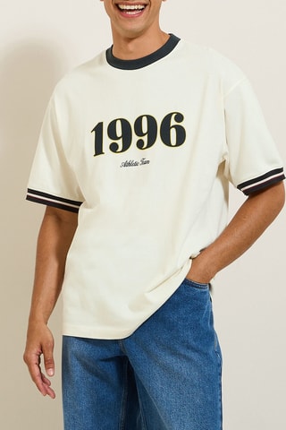 T-shirt Athletic Team - Donkergroen