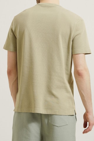 T-shirt em algodão biológico - Verde