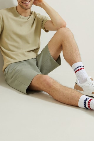 T-shirt em algodão biológico - Verde