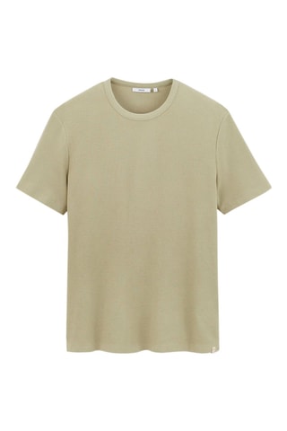 T-shirt em algodão biológico - Verde