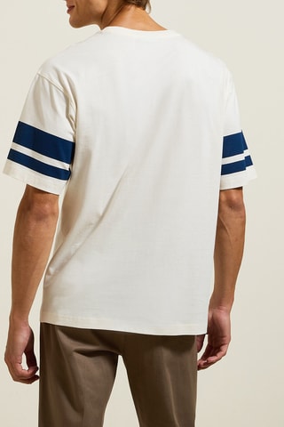 T-shirt New England Patriots - Ecru